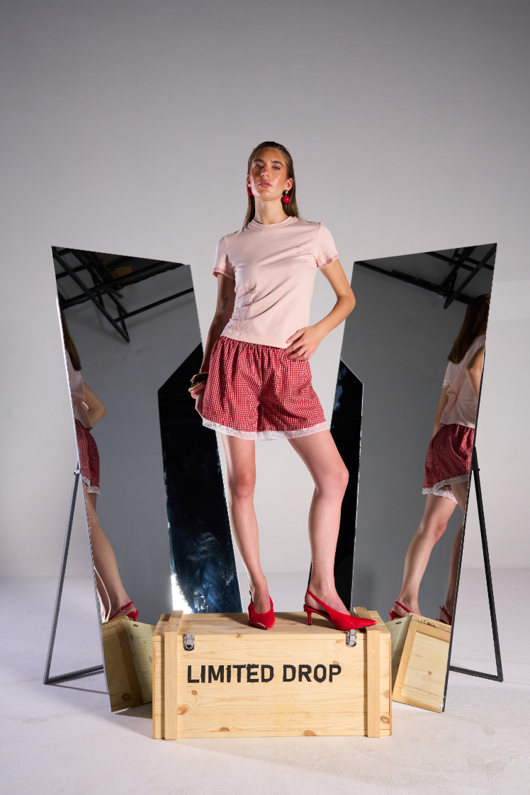 Bastet Tee - Pink
