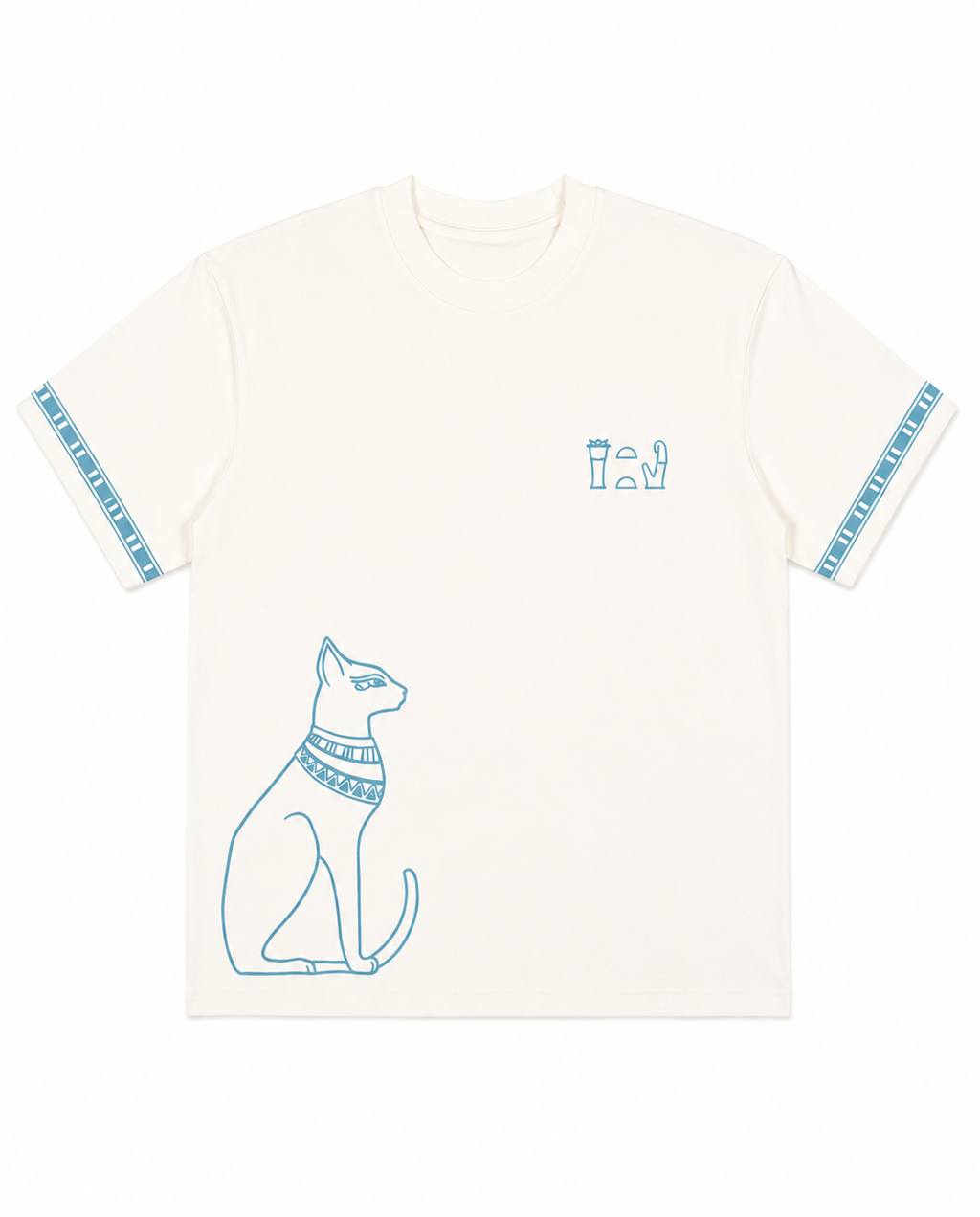 Bastet Tee - White